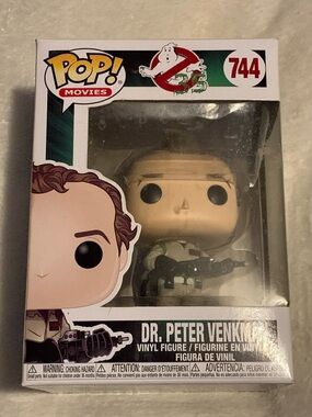 Dr. Peter Venkman GhostBusters Funko Pop #744 in Box. Never Opened